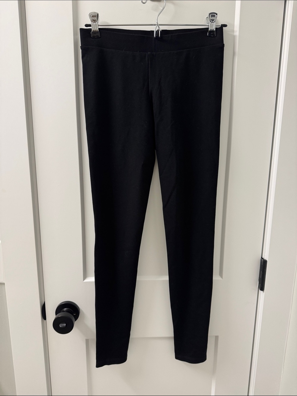 Vince Black Slim Ponte Leggings
